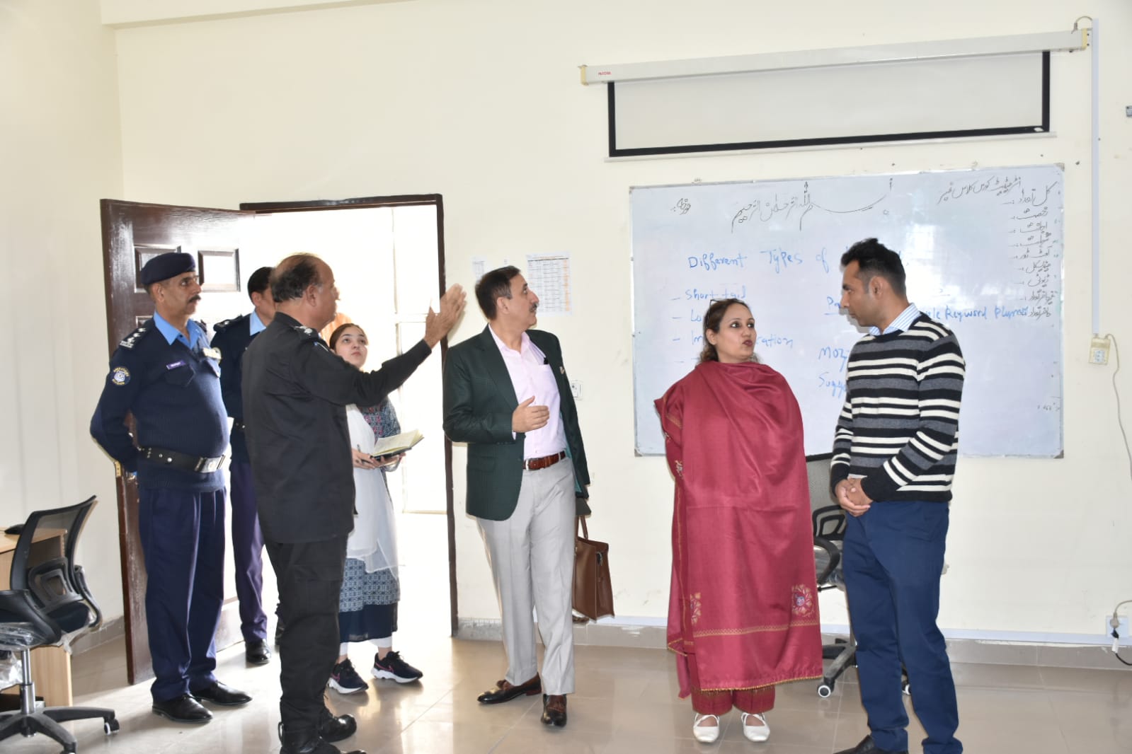 Empowering the Future: A High-Profile Visit to the NAVTTC Digital Marketing & SEO Training at Capital Police College (CPC)